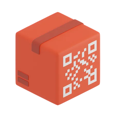 Package Barcode  3D Icon