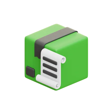 Package Bill  3D Icon
