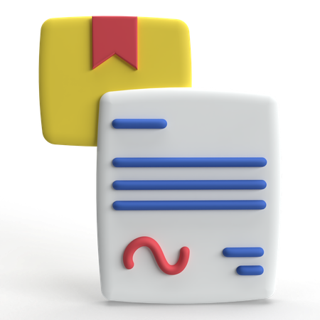 Package Bill  3D Icon