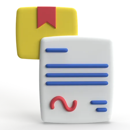Package Bill  3D Icon