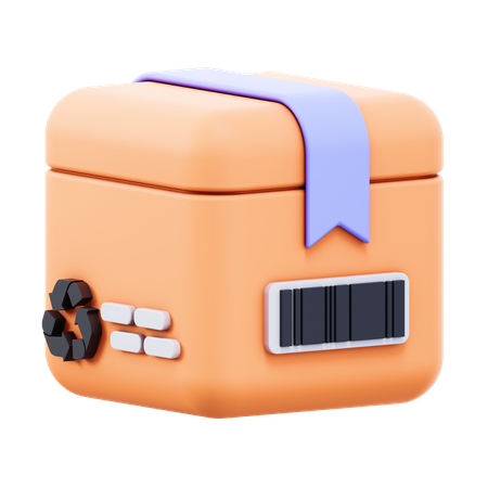 パッケージブックマーク  3D Icon