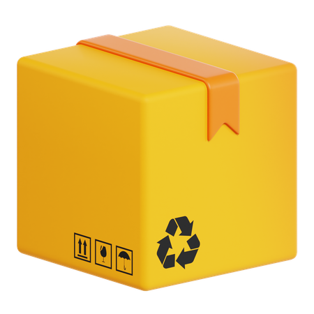 Package Box  3D Icon