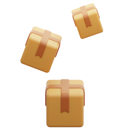 Package Box  3D Icon