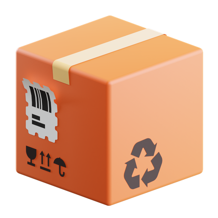 Package Box 3D Illustration