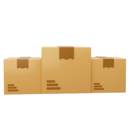 Package Box  3D Icon