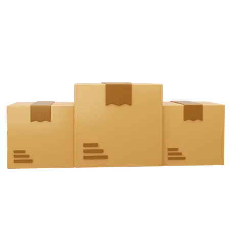 Package Box  3D Icon