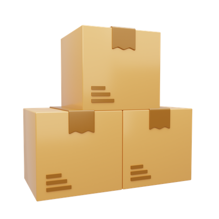 Package Box  3D Icon