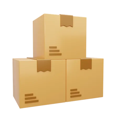 Package Box  3D Icon