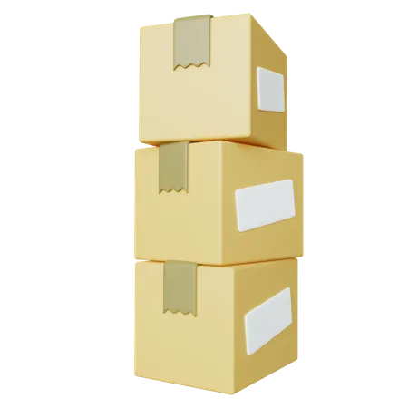 Package Box  3D Icon