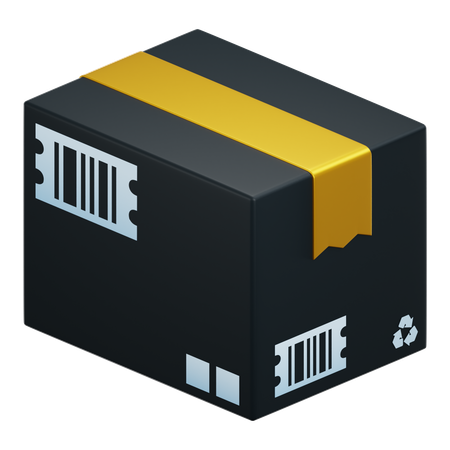 Package Box  3D Icon