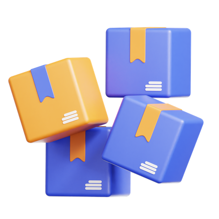 Package Box  3D Icon