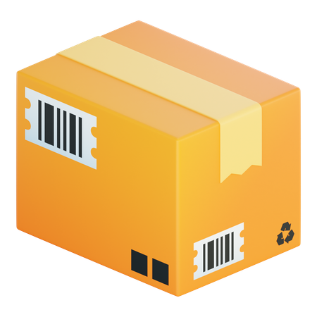 Package Box  3D Icon