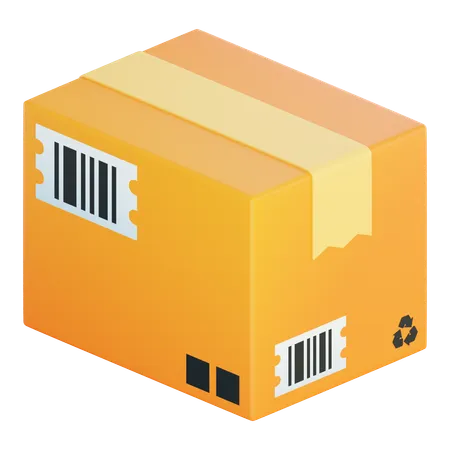 Package Box  3D Icon