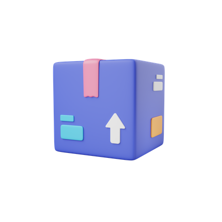 Package Box  3D Icon