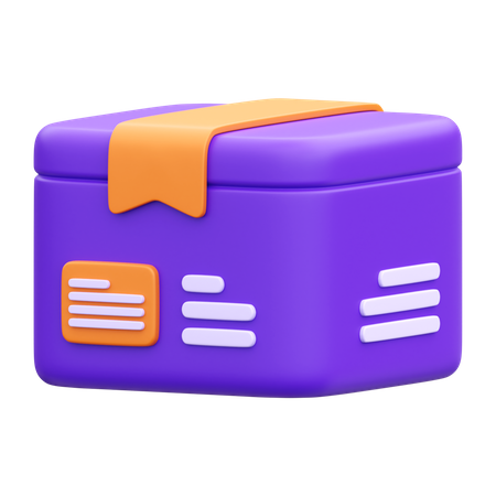 Package Box  3D Icon