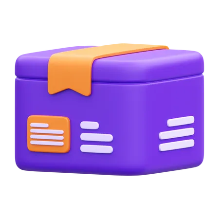 Package Box  3D Icon