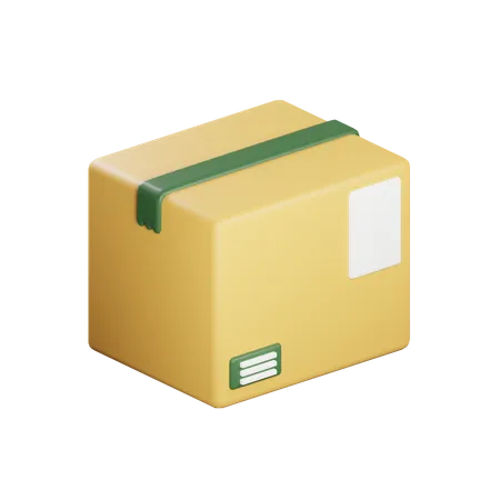 Package Box  3D Icon