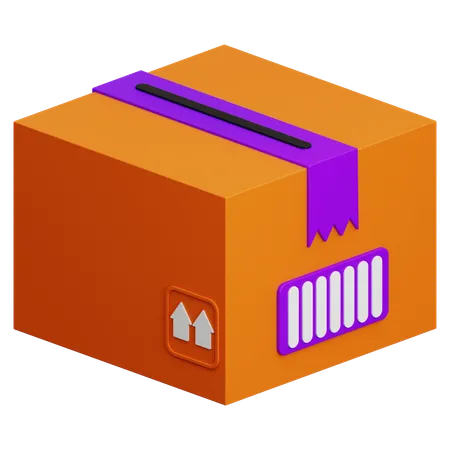 PACKAGE BOX  3D Icon