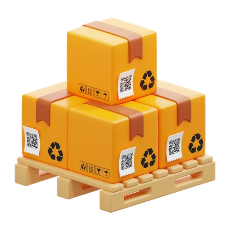 Package Box  3D Icon