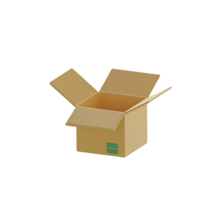 Package box  3D Icon