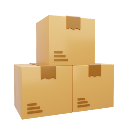 Package Box  3D Icon