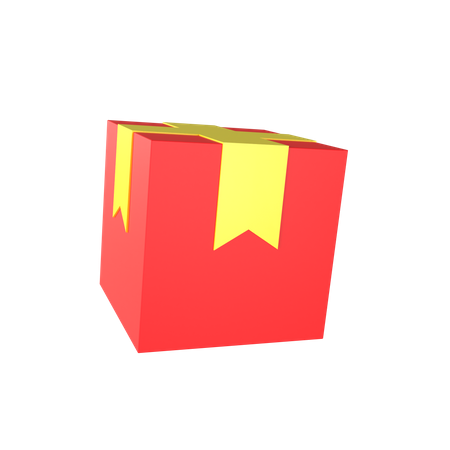Package box  3D Icon