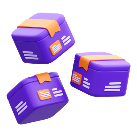 Package Box  3D Icon
