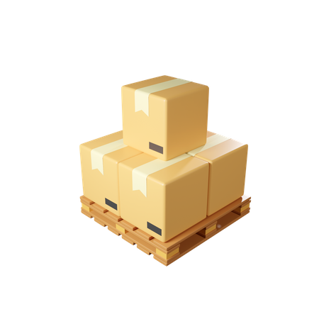 Package Box Palette  3D Icon