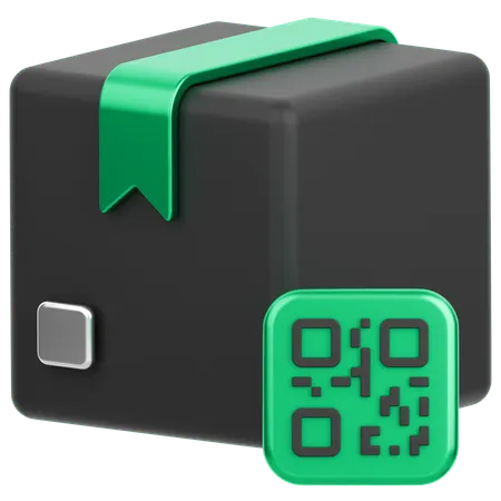 Package Code  3D Icon