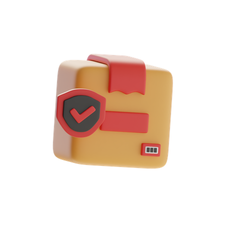 Package Confirmation Check  3D Icon