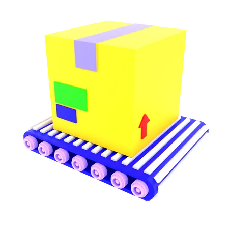 Package conveyor  3D Icon