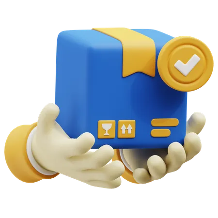 Package Delivered  3D Icon