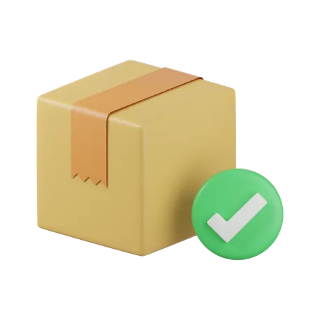 Package Delivered  3D Icon