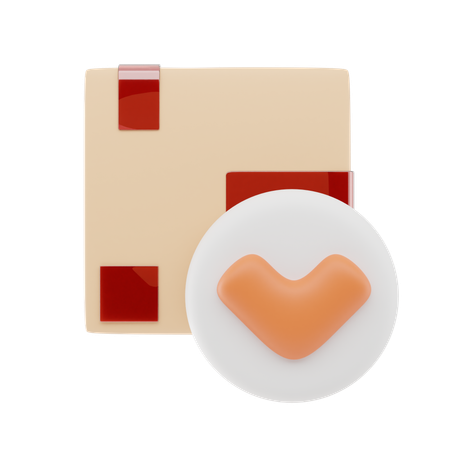 Package Delivered  3D Icon