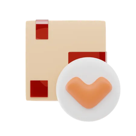 Package Delivered  3D Icon