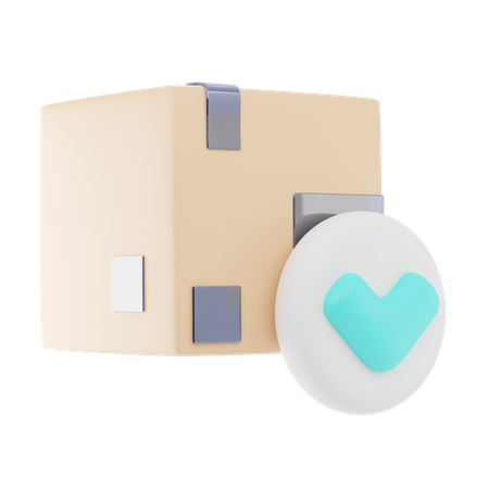 Package Delivered  3D Icon