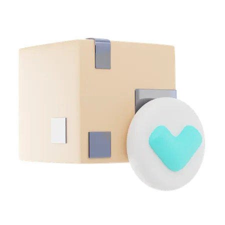 Package Delivered  3D Icon