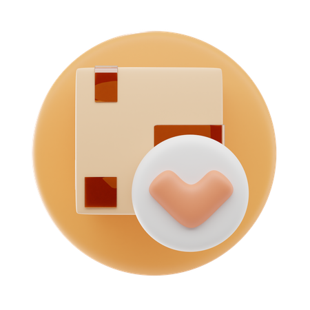 Package Delivered  3D Icon
