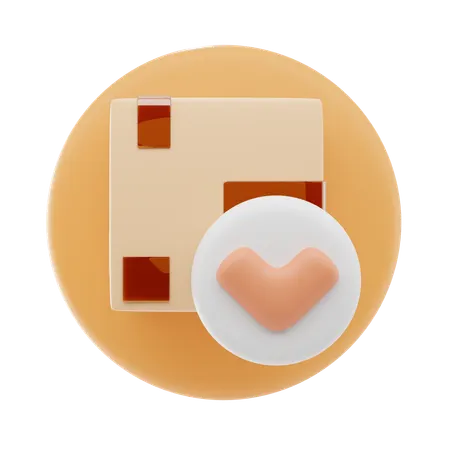 Package Delivered  3D Icon