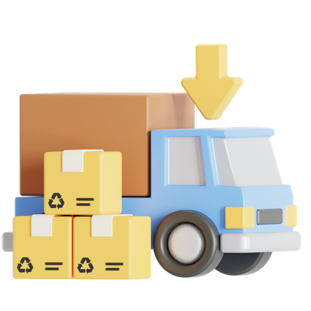 Package delivery  3D Icon