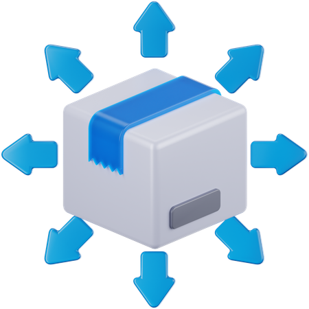 Package Delivery  3D Icon