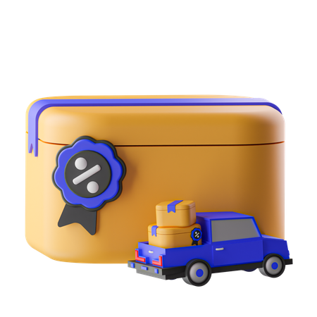 Package Delivery  3D Icon