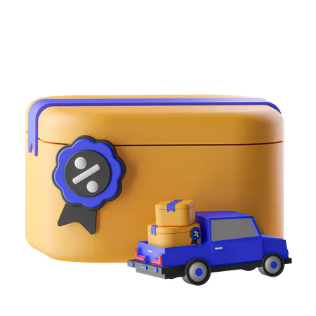 Package Delivery  3D Icon