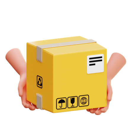 Package Delivery 3D Icon