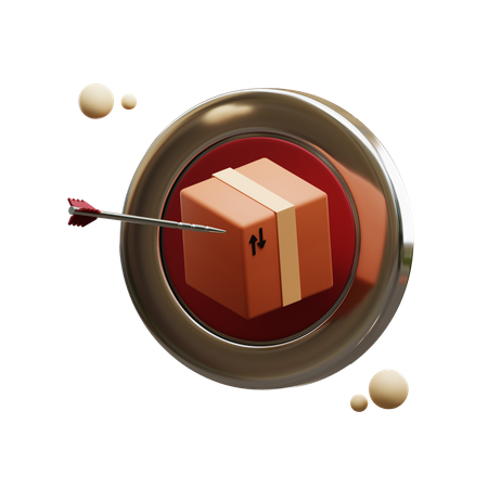 Package Delivery Goal 3D Icon