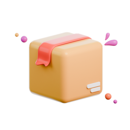 Package Delivery Services  3D Icon