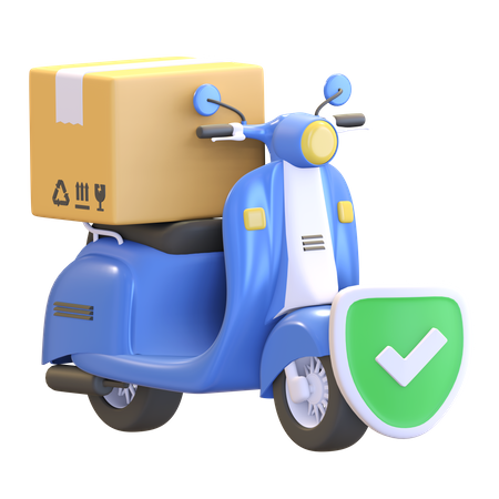 Package delivery success  3D Icon