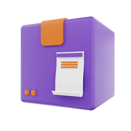 Package Detail  3D Icon