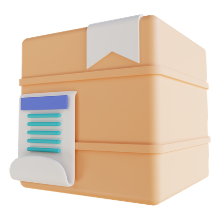 Package Detail 3D Icon