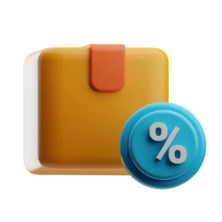 Package Discount  3D Icon